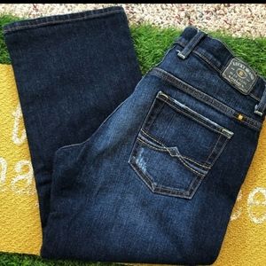 Luck Brand Easy Rider Cropped Jeans
